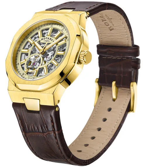 Rotary Watches Rotary Regent Skeleton Mens Watch Pre-Order