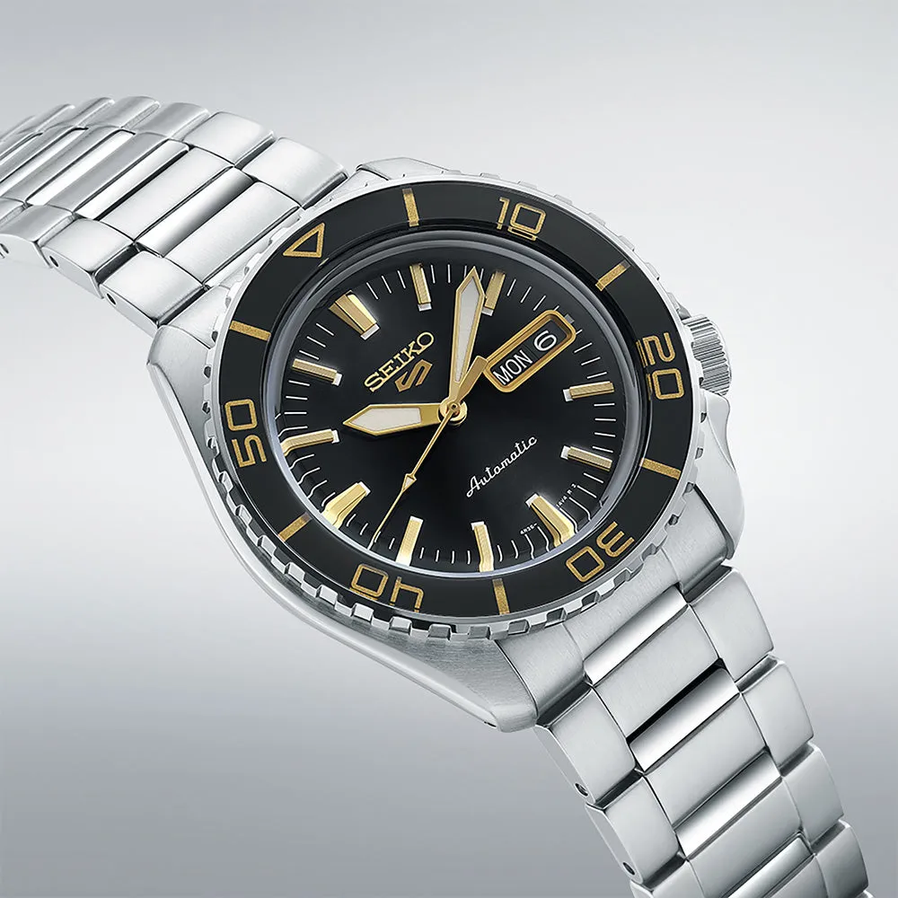 Seiko Mens Watches Seiko 5 Sports SRPK99K 'Blackstone Redux'