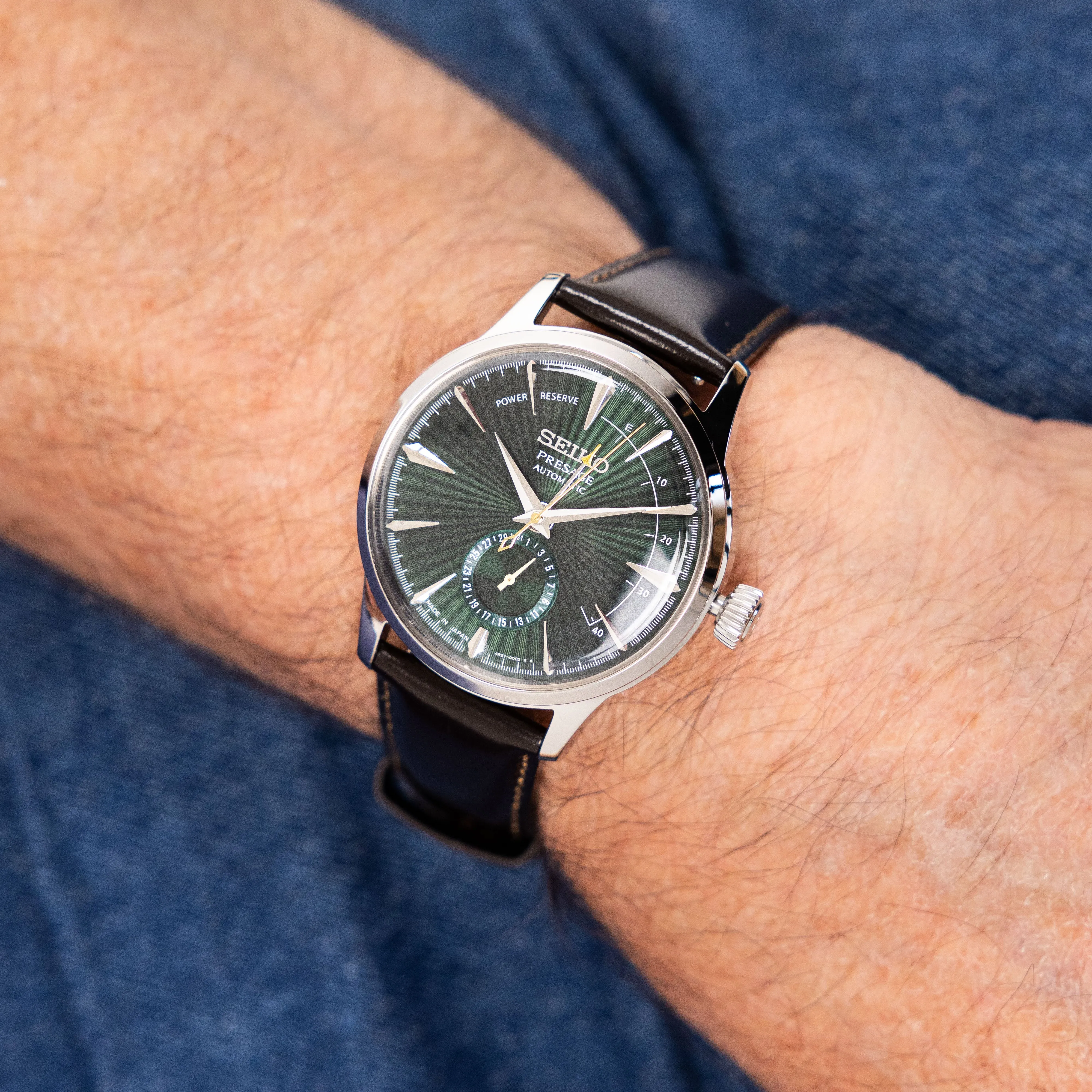 Seiko Mens Watches Seiko Presage SSA459J Cocktail Time 'Midnight Mockingbird'
