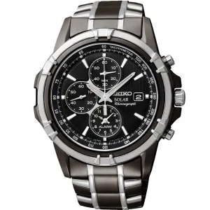 Seiko Mens Watches Seiko SSC143P-9 Solar Chronograph