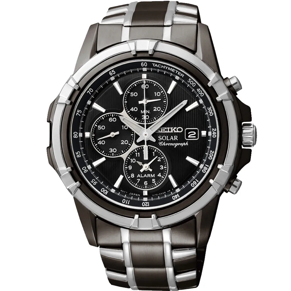 Seiko Mens Watches Seiko SSC143P-9 Solar Chronograph
