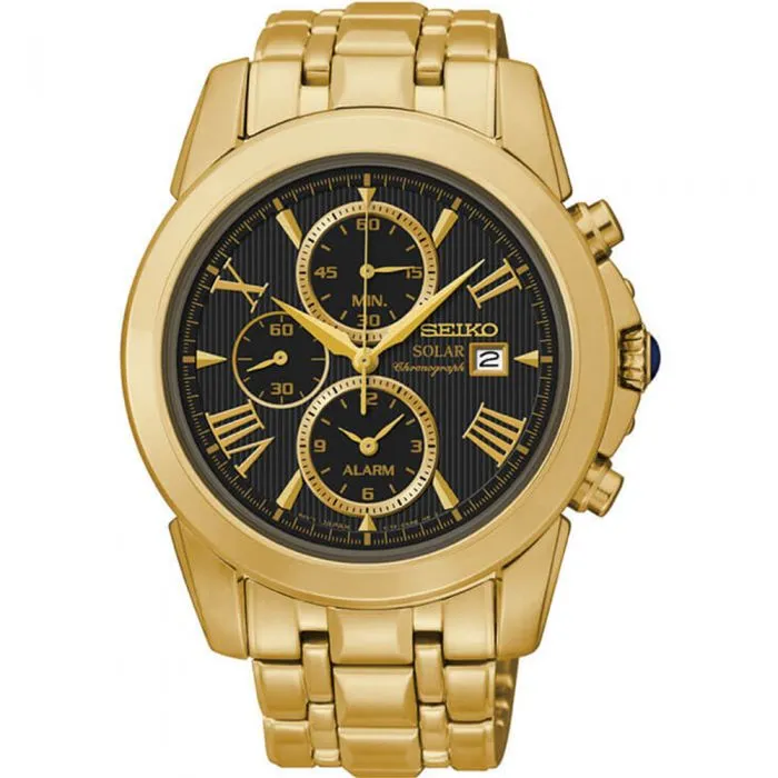 Seiko Mens Watches Seiko SSC196P-9 Le Grand Sport Solar