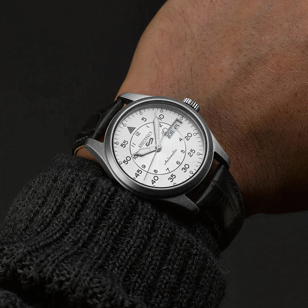 Seiko Watches Seiko 5 Sports Champagne Flieger Suit Style Watch
