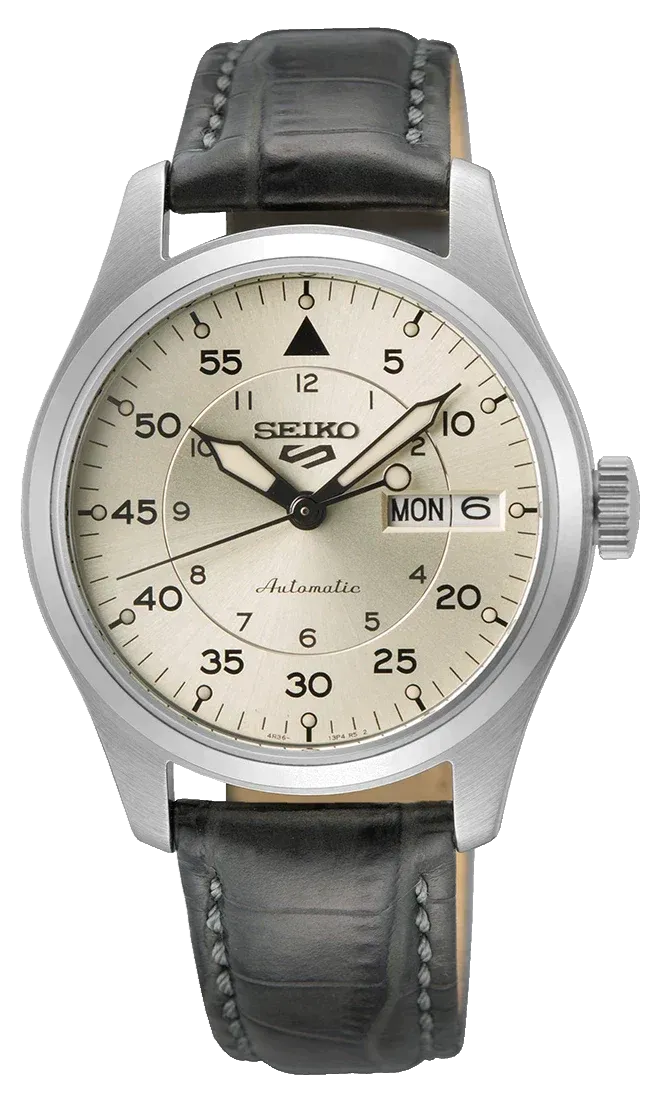 Seiko Watches Seiko 5 Sports Champagne Flieger Suit Style Watch