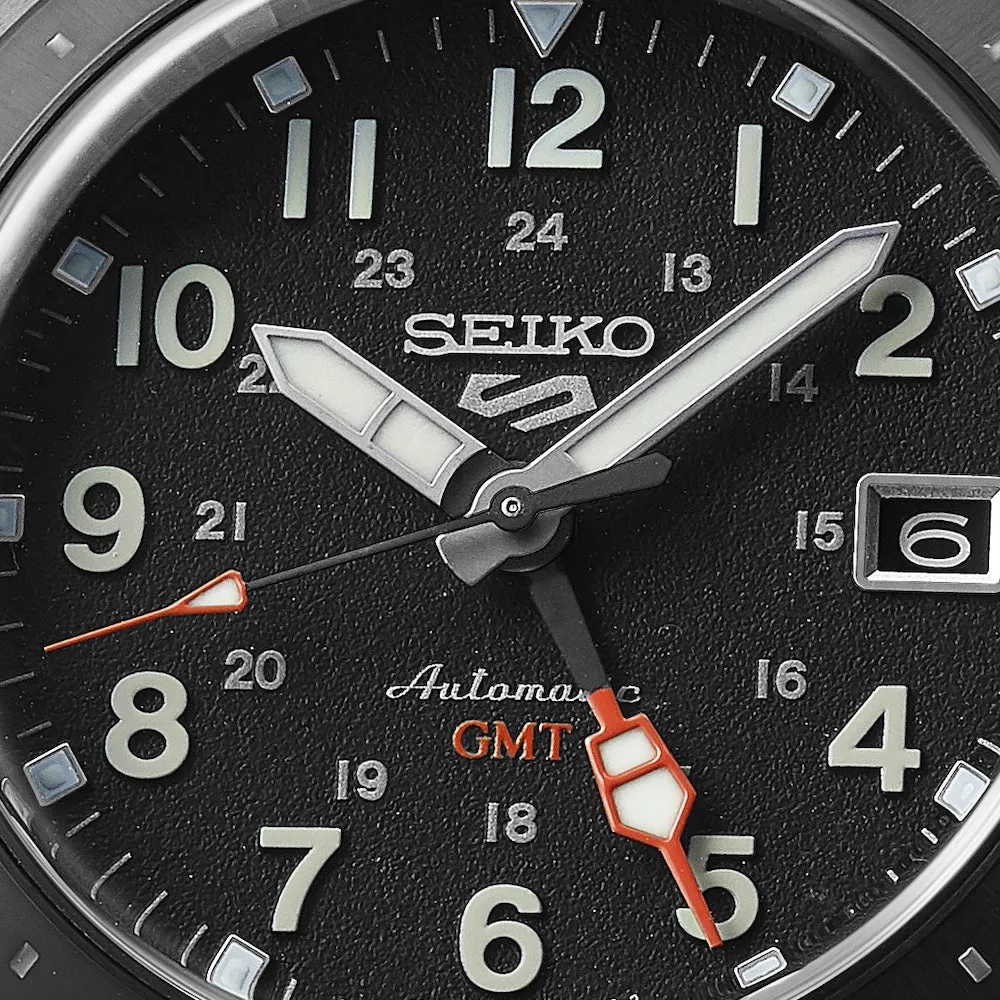 Seiko Watches Seiko 5 Sports Field Deception Mechanical GMT Watch
