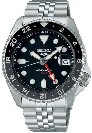 Seiko Watches Seiko 5 Sports GMT SKX Black Grape Re-Interpretation Watch