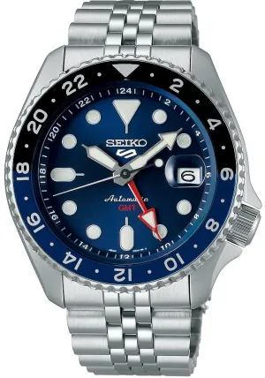 Seiko Watches Seiko 5 Sports GMT SKX Blueberry Re-Interpretation Watch