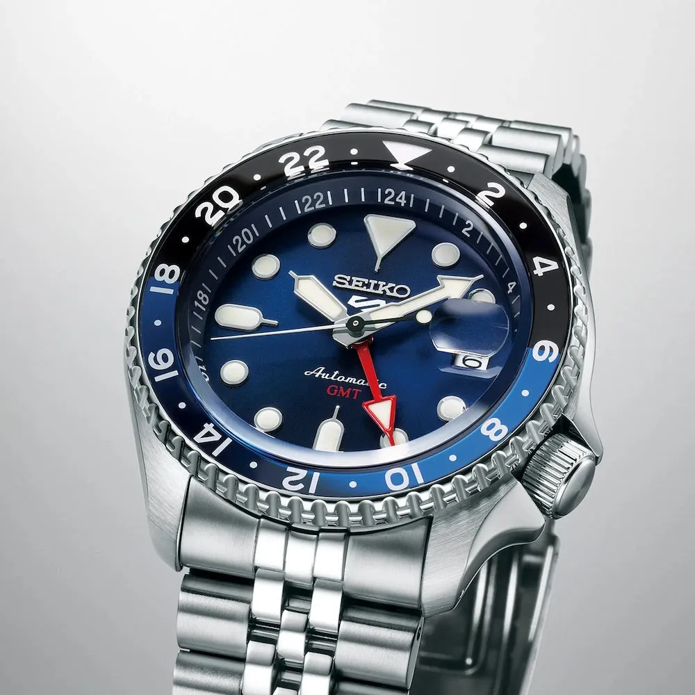 Seiko Watches Seiko 5 Sports GMT SKX Blueberry Re-Interpretation Watch