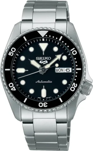 Seiko Watches Seiko 5 Sports SKX Midi Black Mens Watch