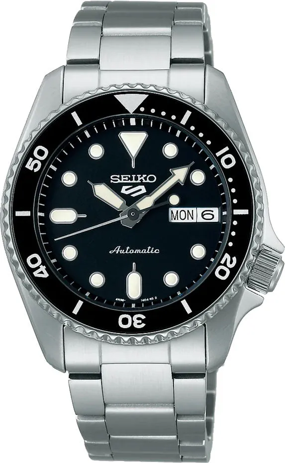 Seiko Watches Seiko 5 Sports SKX Midi Black Mens Watch