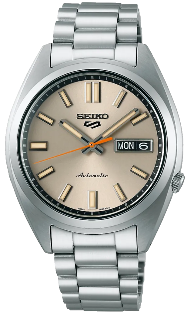 Seiko Watches Seiko 5 Sports SNXS Beige Chinos Classic Sports Watch