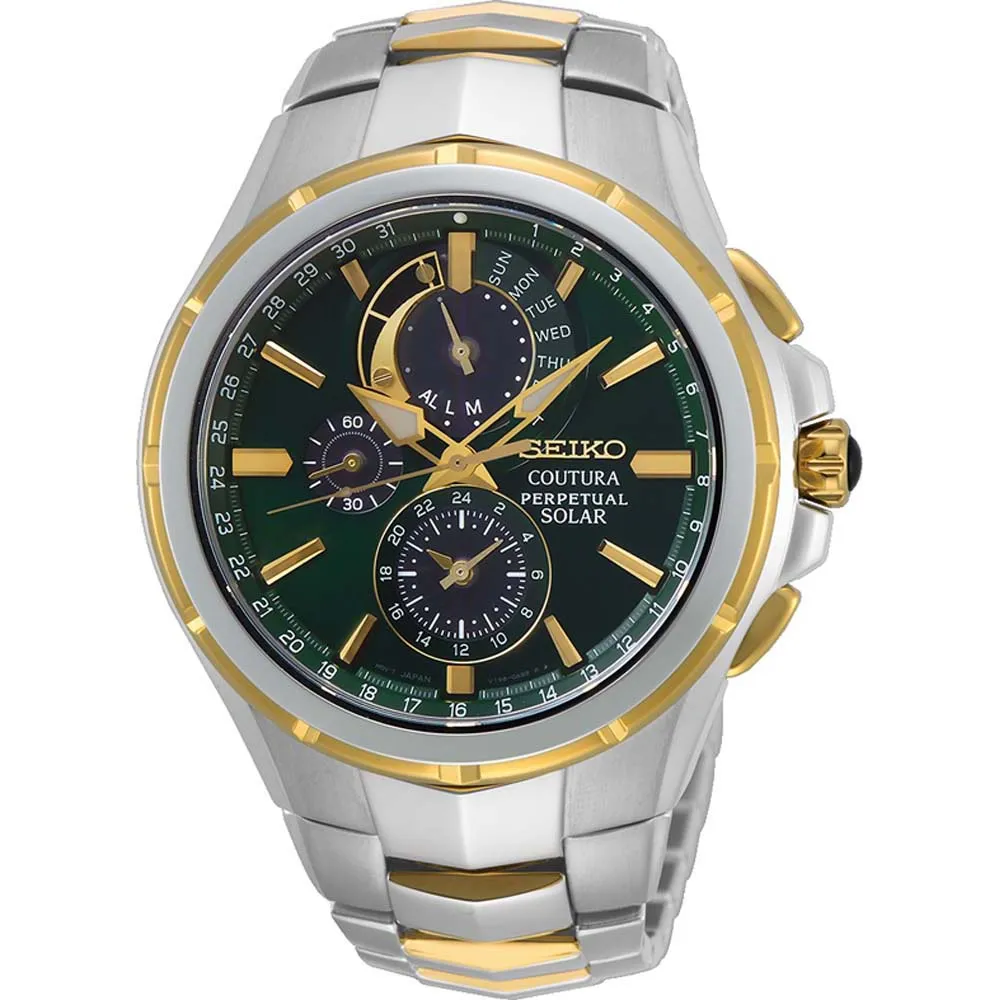 Seiko Watches Seiko Coutura SSC764P Solar Perpetual Calendar