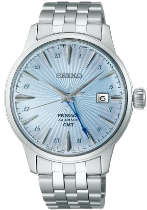 Seiko Watches Seiko Presage Cocktail Time Skydiving GMT Watch