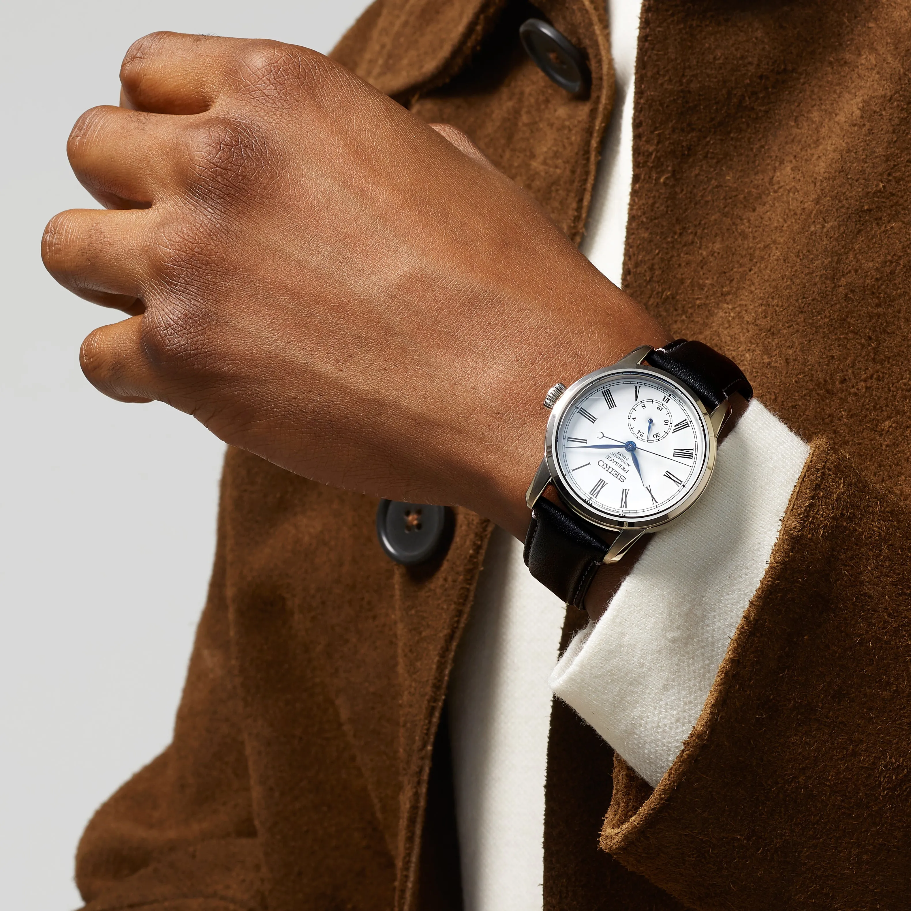 Seiko Watches Seiko Presage Craftmanship White Enamel Watch