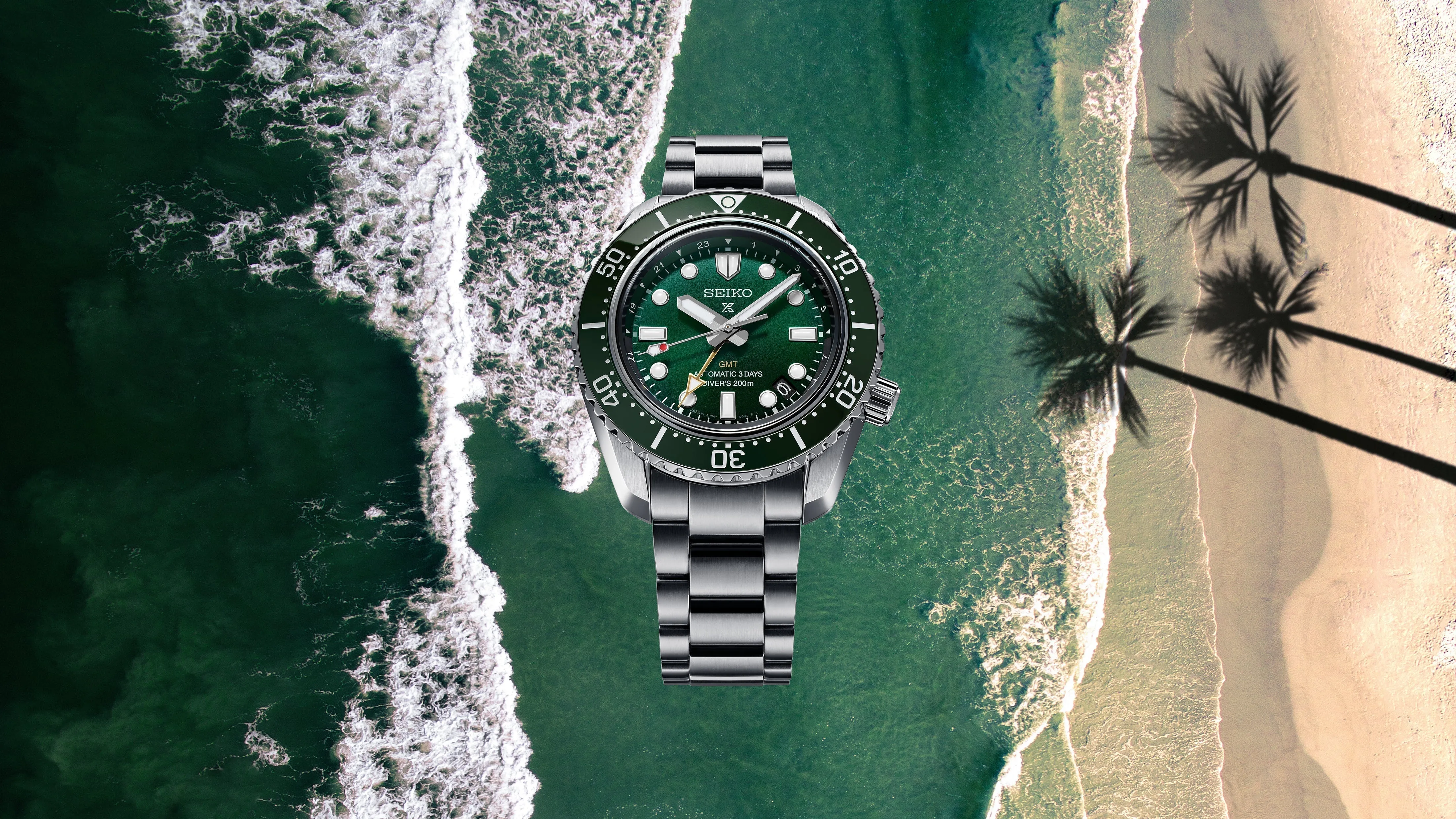 Seiko Watches Seiko Prospex 1968 Divers Modern Re-Interpretation GMT Watch