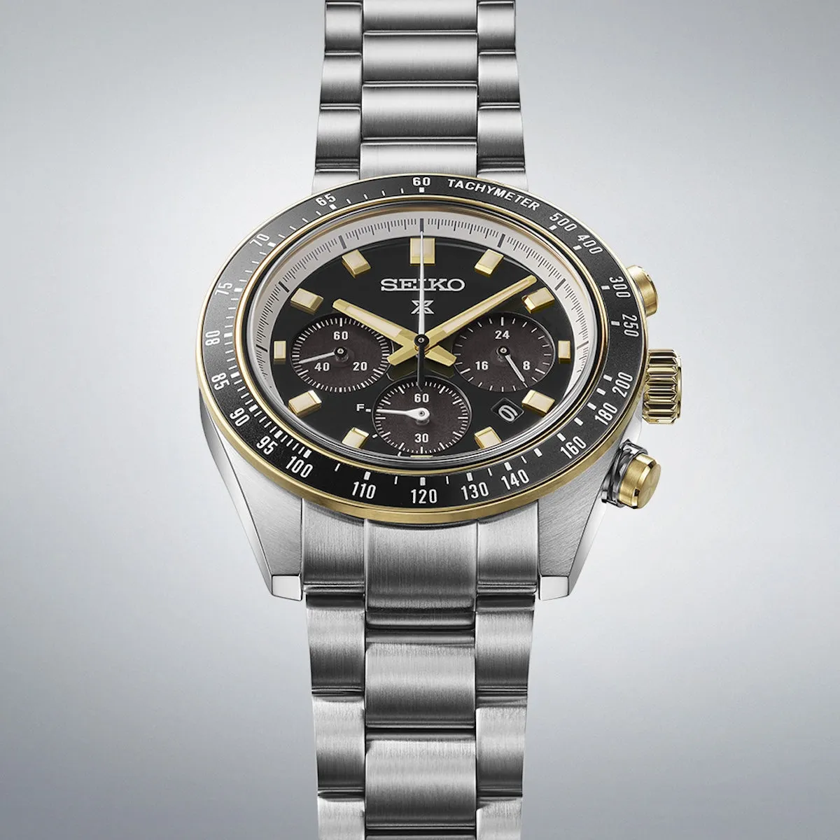 Seiko Watches Seiko Prospex Circuit Race Solar Speedtimer Watch