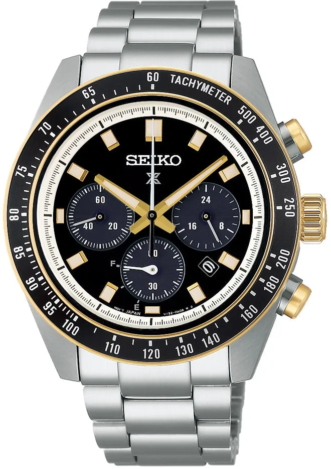 Seiko Watches Seiko Prospex Circuit Race Solar Speedtimer Watch