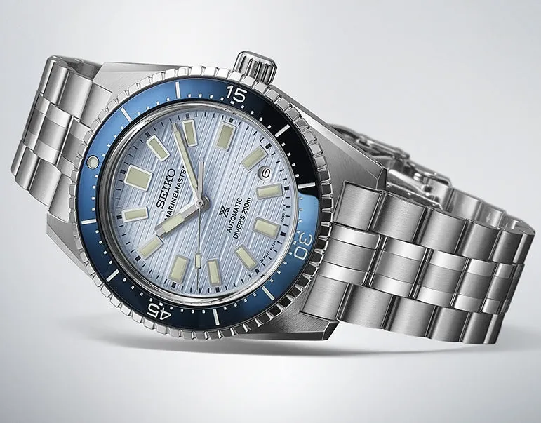 Seiko Watches Seiko Prospex Clearwater Blue Marinemaster 1965 Reinterpretation Diver Watch