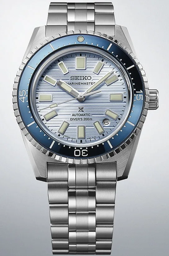 Seiko Watches Seiko Prospex Clearwater Blue Marinemaster 1965 Reinterpretation Diver Watch