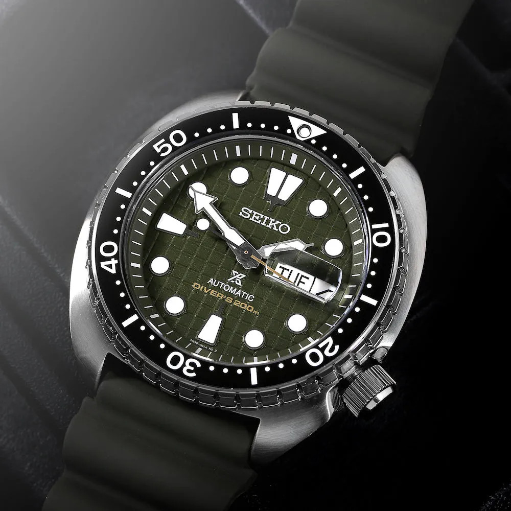 Seiko Watches Seiko Prospex Khaki Turtle Watch