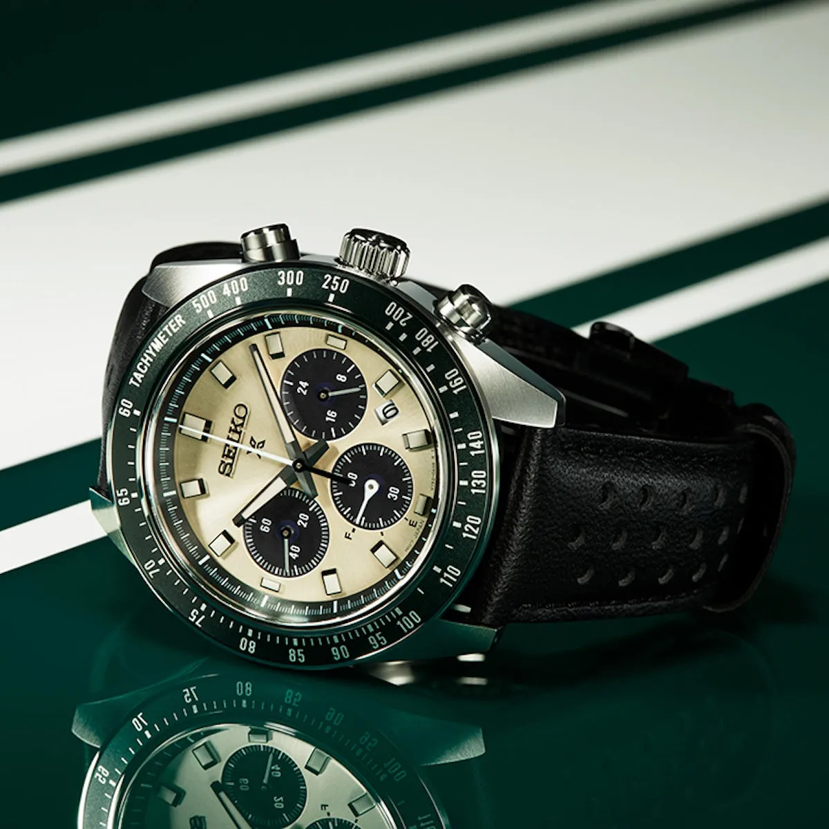 Seiko Watches Seiko Prospex Racing Sports Solar Speedtimer Watch