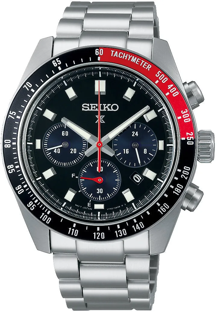 Seiko Watches Seiko Prospex SpeedTimer Solar Chronograph Watch