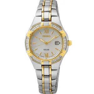 Seiko Watches Seiko SUT426P Solar Diamond Set Watch
