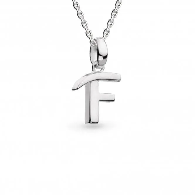 Signature Skript Capital F 18" Necklace 9198RPF Kit Heath Jewelry And Accessories