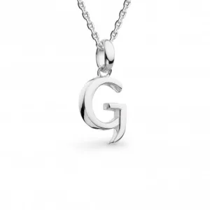 Signature Skript Capital G 18" Necklace 9198RPG Kit Heath Jewelry And Accessories