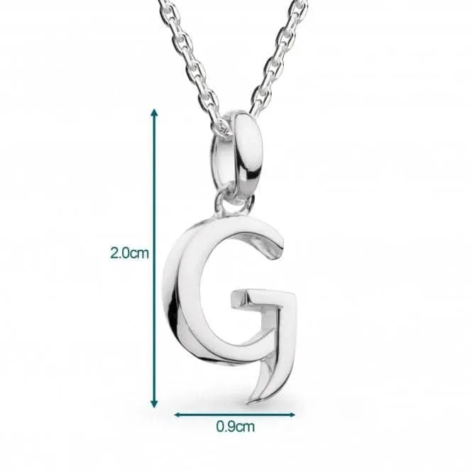Signature Skript Capital G 18" Necklace 9198RPG Kit Heath Jewelry And Accessories