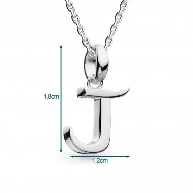 Signature Skript Capital J 18" Necklace 9198RPJ Kit Heath Jewelry And Accessories