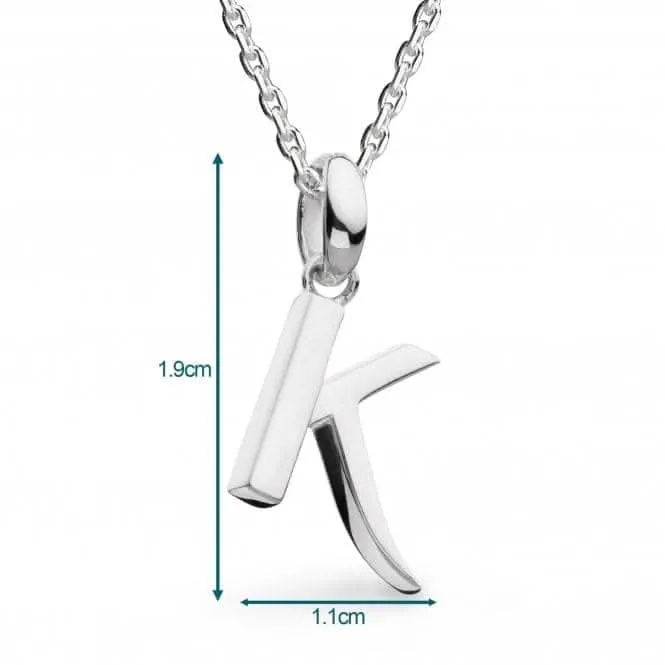 Signature Skript Capital K 18" Necklace 9198RPK Kit Heath Jewelry And Accessories