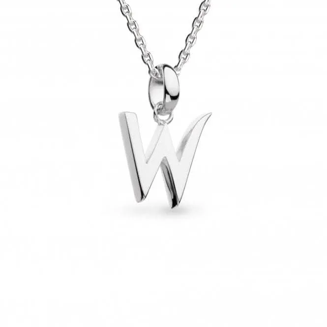 Signature Skript Capital W 18" Necklace 9198RPW Kit Heath Jewelry And Accessories