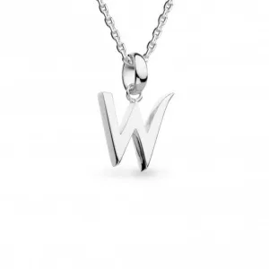 Signature Skript Capital W 18" Necklace 9198RPW Kit Heath Jewelry And Accessories
