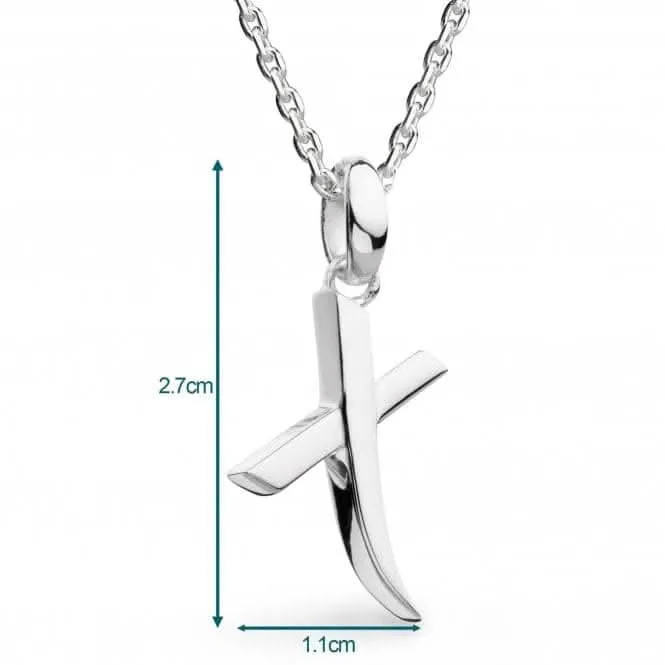 Signature Skript Capital X 18" Necklace 9198RPX Kit Heath Jewelry And Accessories
