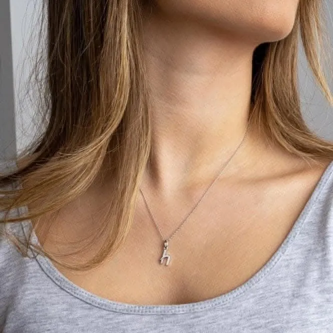 Signature Skript Lowercase h Charm Pendant 9197RPH Kit Heath Jewelry And Accessories