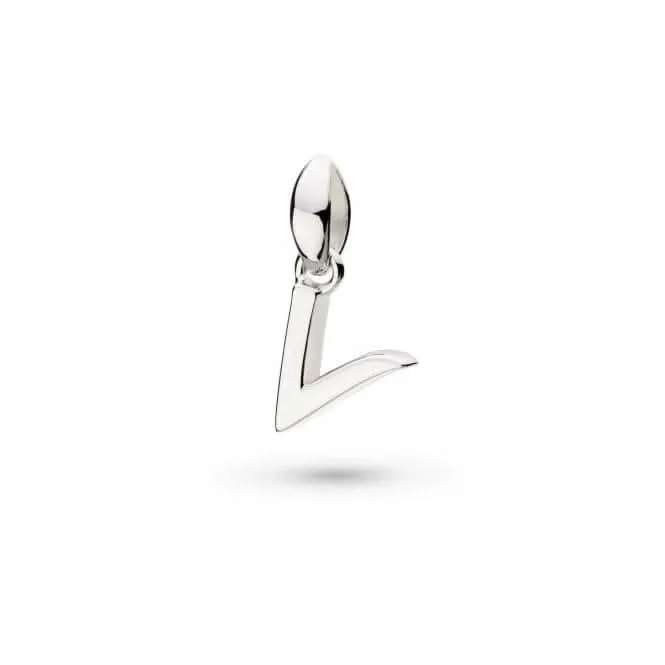 Signature Skript Lowercase v Charm Pendant 9197RPV Kit Heath Jewelry And Accessories