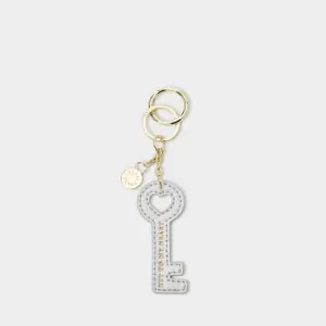 Silver Chain Keyring Key To My Heart KLB2367 Katie Loxton Jewelry And Accessories