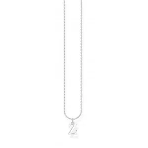 Silver Letter Z Necklace KE2035-001-21-L45v Thomas Sabo Necklaces