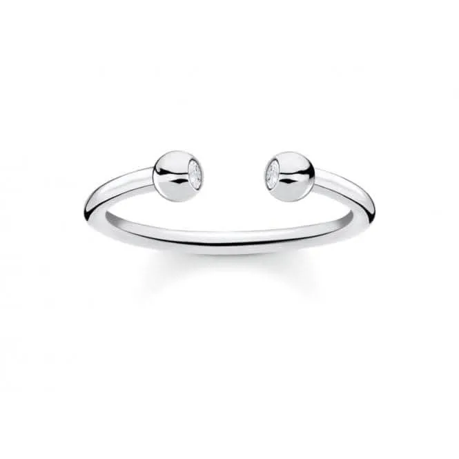 Silver Piercing Ring TR2319-051-14 Thomas Sabo Rings