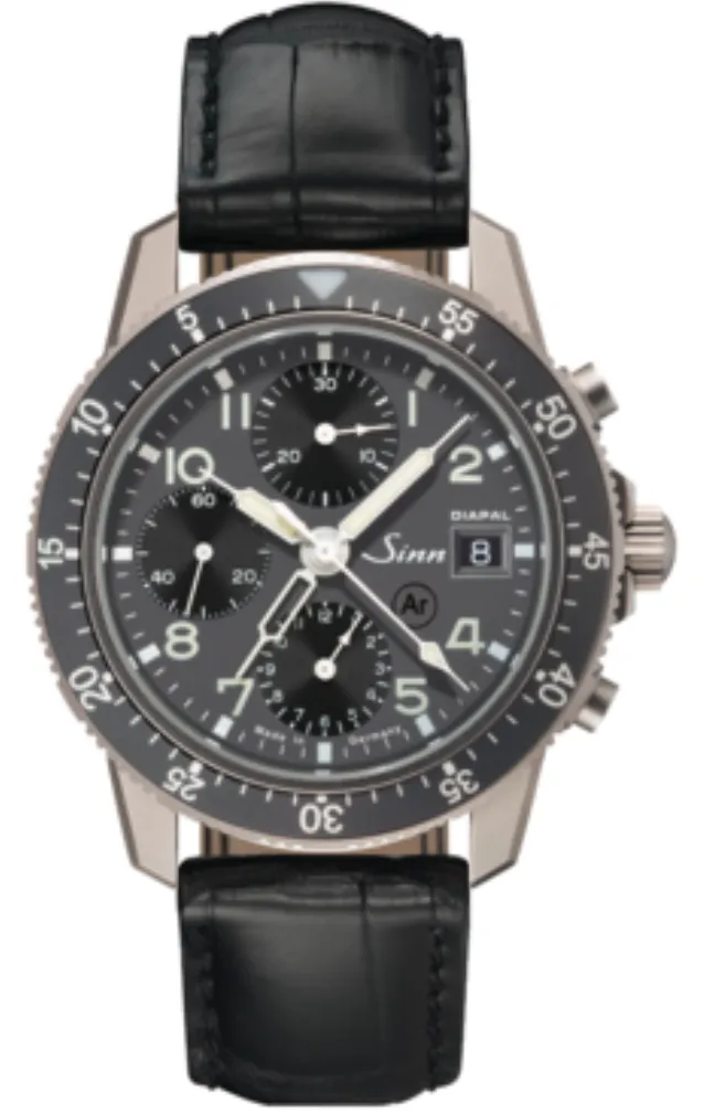 Sinn Watches Sinn 103 Ti Diapal Leather Watch