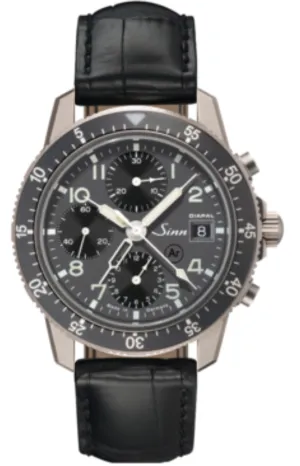 Sinn Watches Sinn 103 Ti Diapal Leather Watch