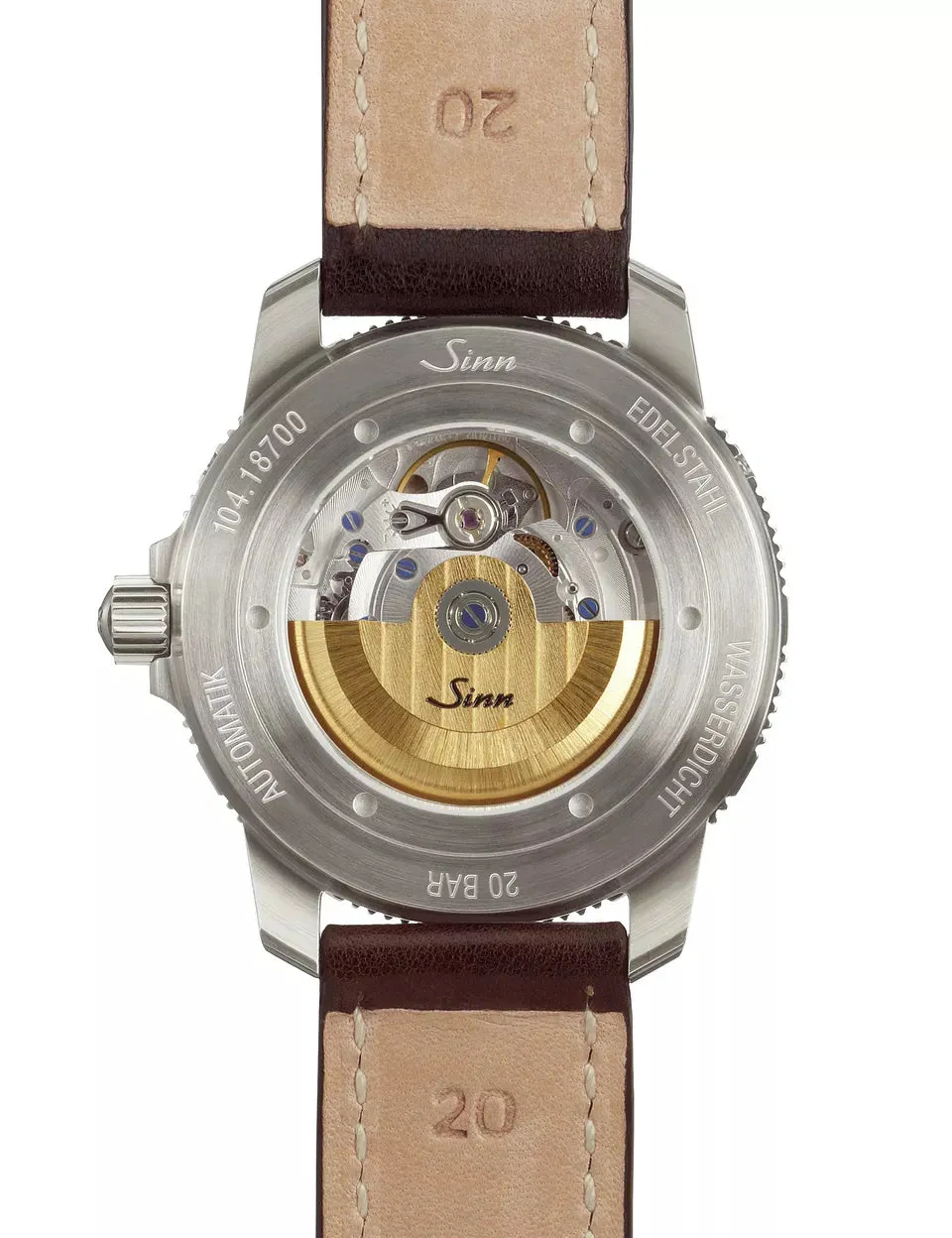 Sinn Watches Sinn 104 St Sa A Fine Link Bracelet Watch