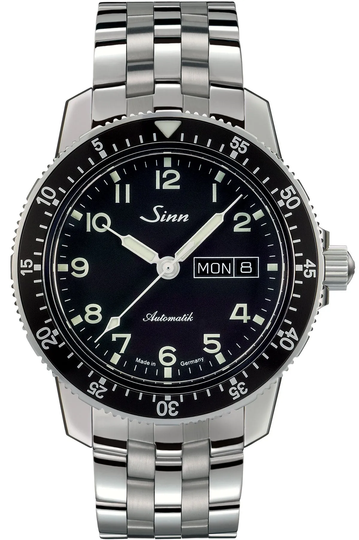 Sinn Watches Sinn 104 St Sa A Fine Link Bracelet Watch