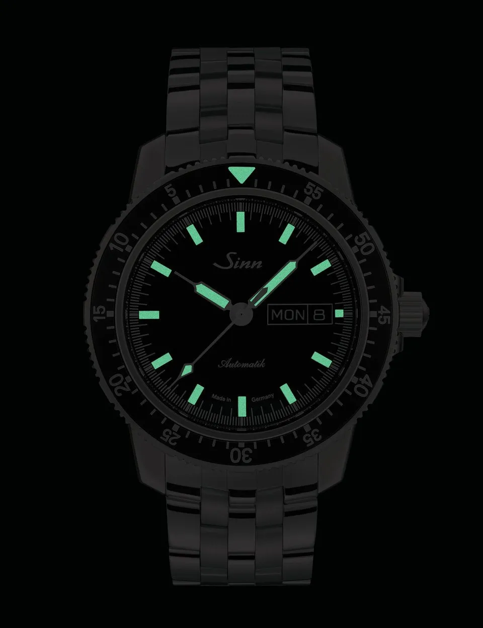Sinn Watches Sinn 104 St Sa I Black Aligator Watch