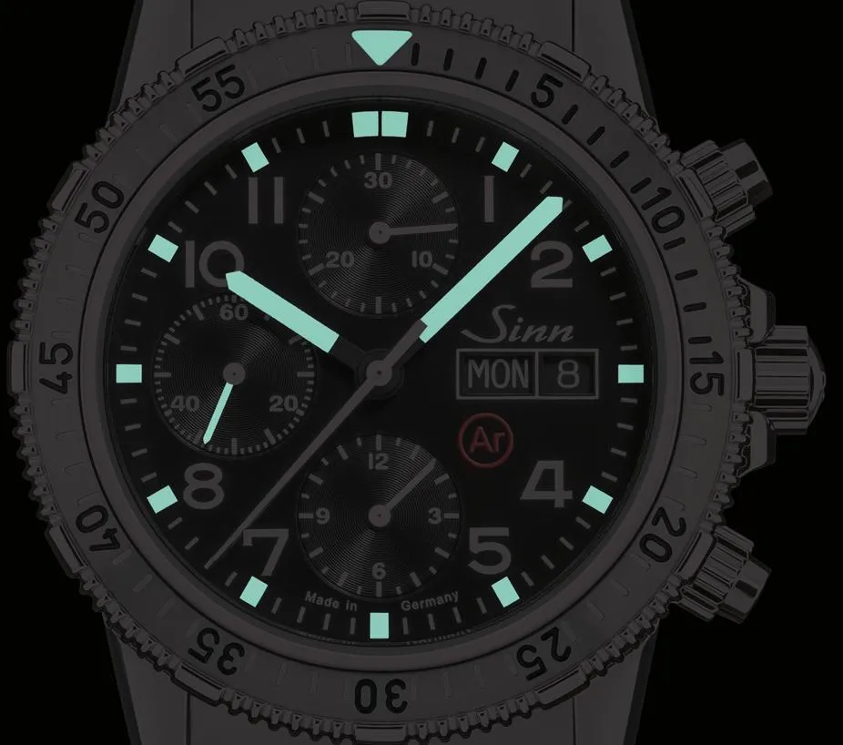 Sinn Watches Sinn 206 St Ar Fine Link Bracelet Watch