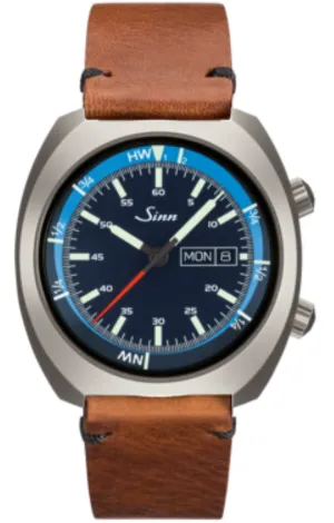 Sinn Watches Sinn 240 St GZ Vintage Cowhide Brown Watch