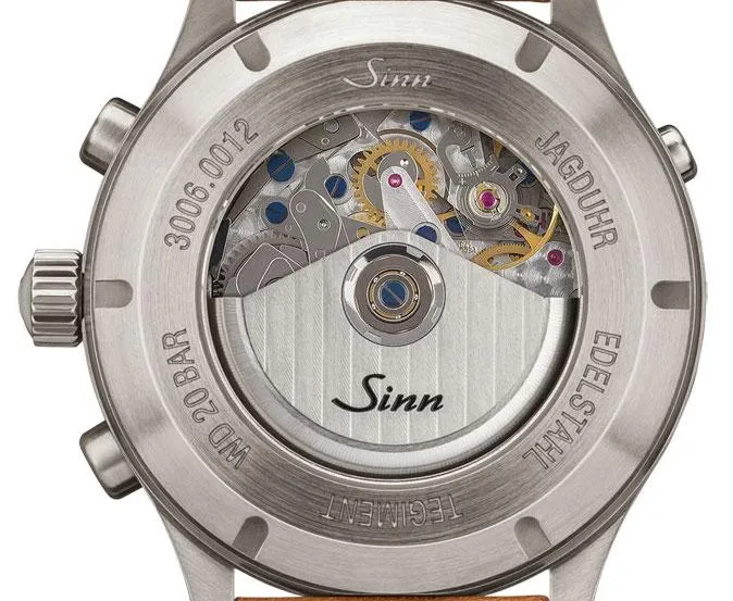 Sinn Watches Sinn 3006 Hunting Fine Link Bracelet Watch
