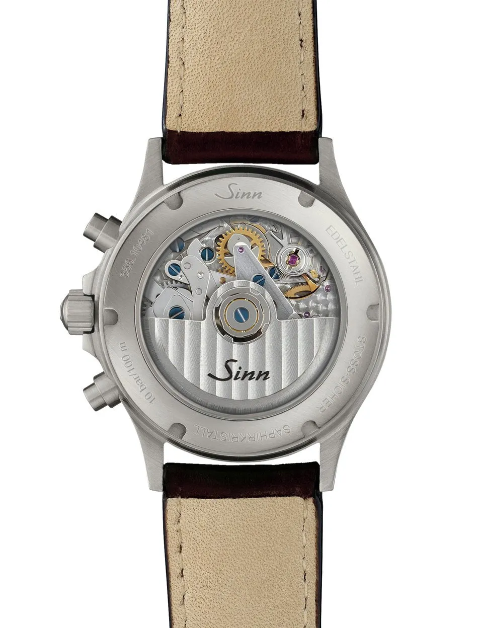 Sinn Watches Sinn 356 Sa Pilot III Vintage Cowhide Brown Watch