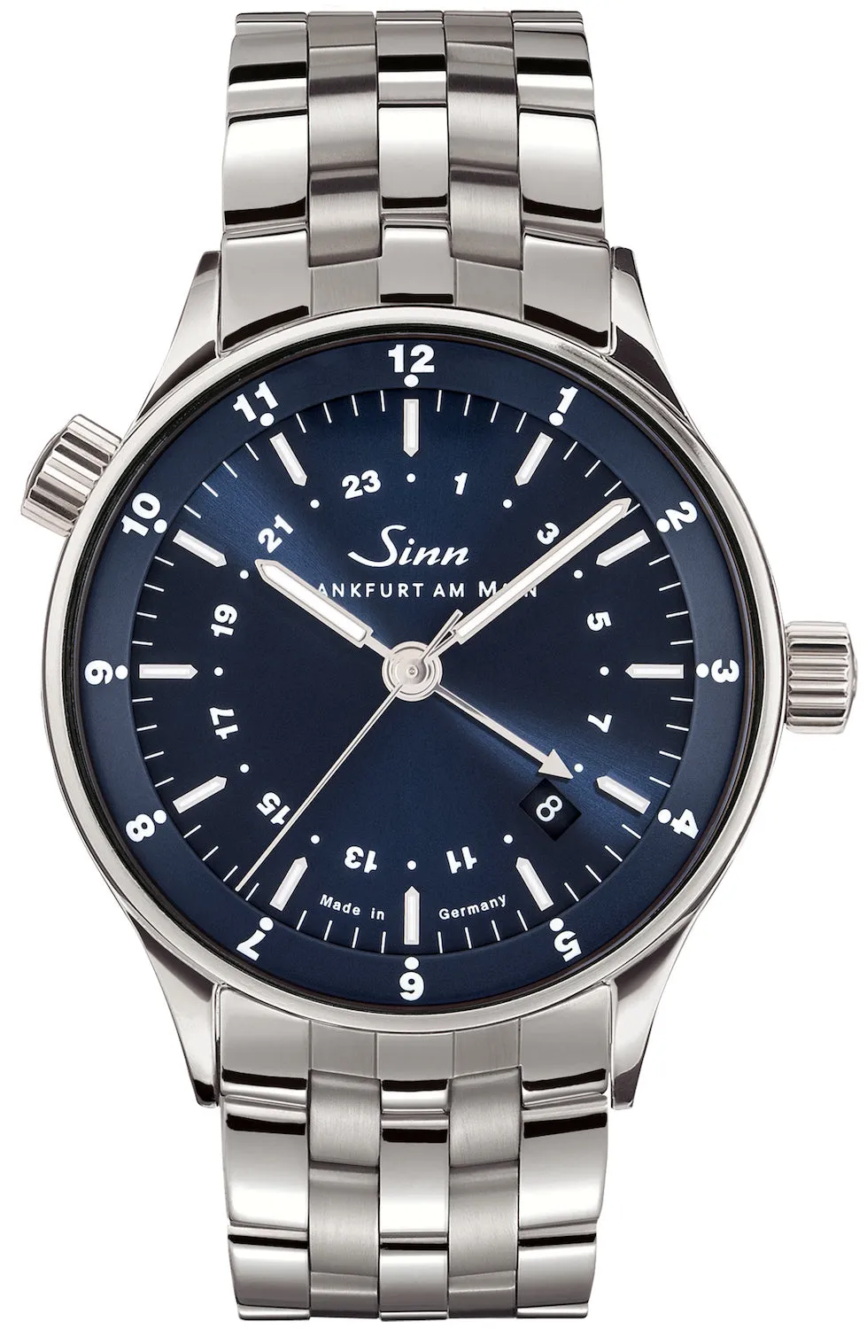 Sinn Watches Sinn 6060 B 24h UTC Frankfurt World Time Watch